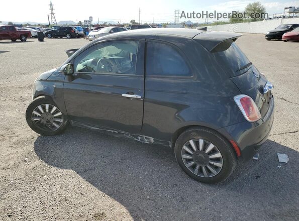 3C3CFFAR1GT145058 2016 FIAT 500 Charcoal Rear left