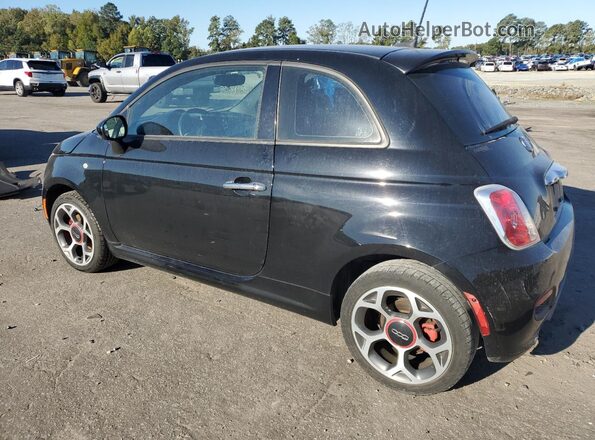 3C3CFFBR2GT122368 2016 FIAT 500 Black Rear left