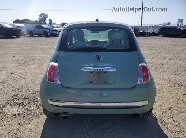 3C3CFFCR2HT542440 2017 FIAT 500 Зеленый Вид сзади