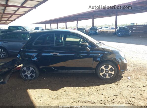 3C3CFFGE5GT184160 2016 FIAT 500E Black Widok wnętrza 360 stopni