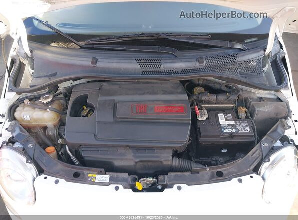 3C3CFFKR2HT699810 2017 FIAT 500 Белый Вид сзади