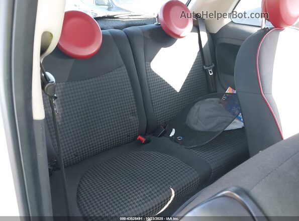3C3CFFKR2HT699810 2017 FIAT 500 Белый Вид наклейки с VIN-кодом