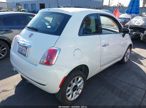 3C3CFFKR2HT699810 2017 FIAT 500 Белый Задняя правая четверть