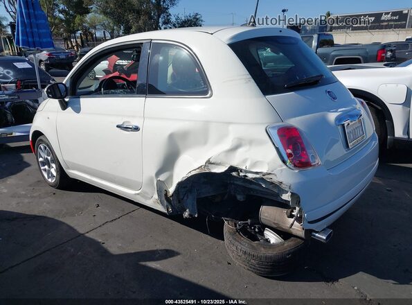 3C3CFFKR2HT699810 2017 FIAT 500 Белый Задняя левая четверть