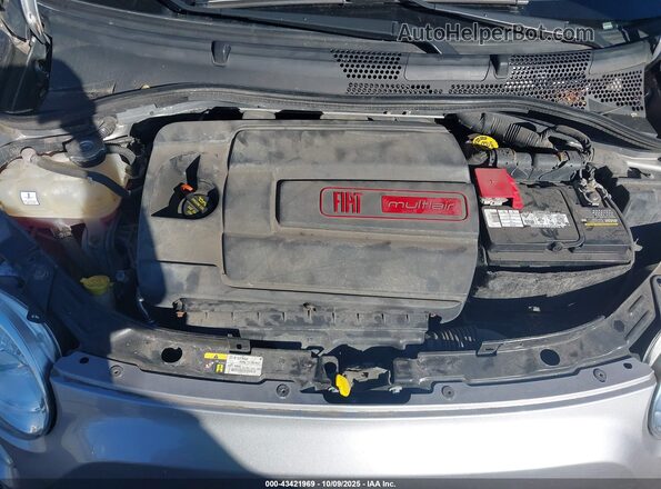 3C3CFFKR7HT553872 2017 FIAT 500 Silver უკანა ხედი