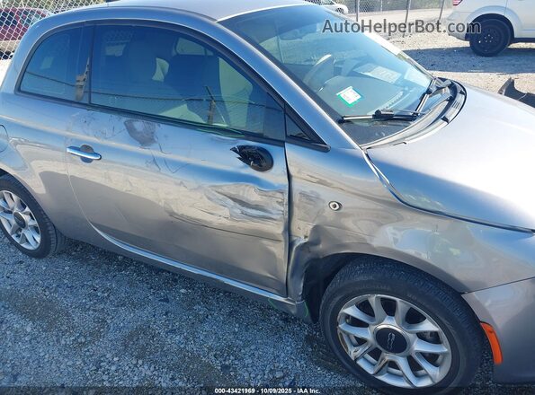3C3CFFKR7HT553872 2017 FIAT 500 Silver წინა ხედი