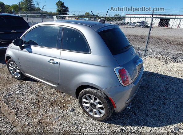 3C3CFFKR7HT553872 2017 FIAT 500 Silver უკანა მარცხენა