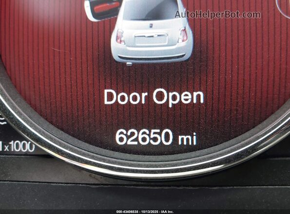 3C3CFFKRXHT697948 2017 FIAT 500 Red 