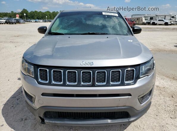 3C4NJCAB3MT514602 2021 JEEP COMPASS Silver 