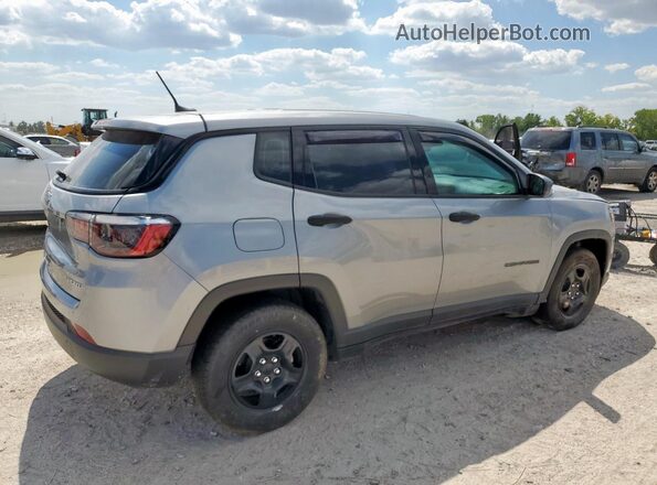 3C4NJCAB3MT514602 2021 JEEP COMPASS Silver 
