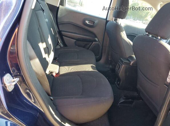 3C4NJCAB6LT220058 2020 JEEP COMPASS Blue Rear seats view