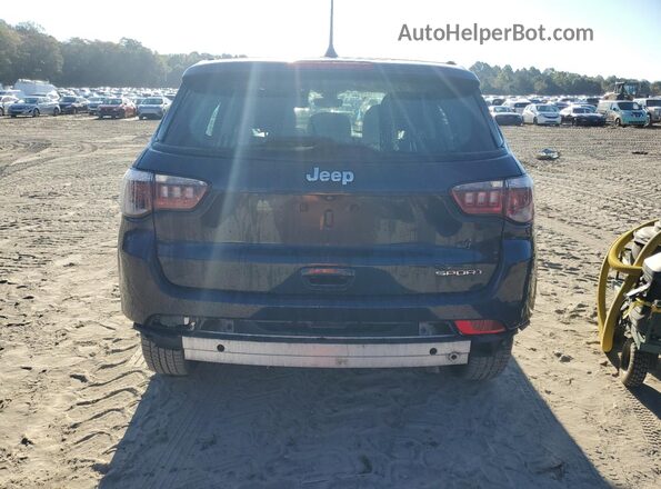 3C4NJCAB6LT220058 2020 JEEP COMPASS Blue Rear view