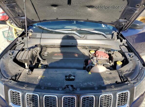 3C4NJCAB6LT220058 2020 JEEP COMPASS Blue Rear interior view