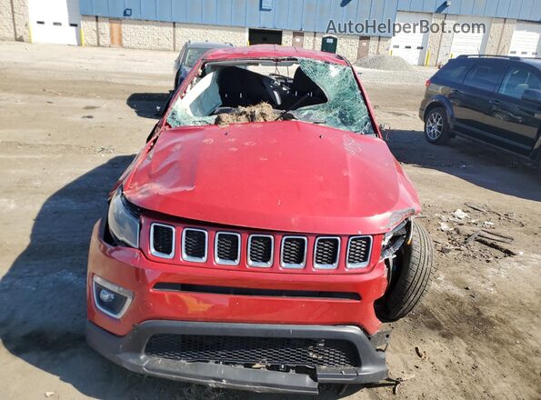 3C4NJCAB7LT247883 2020 JEEP COMPASS Red Front view