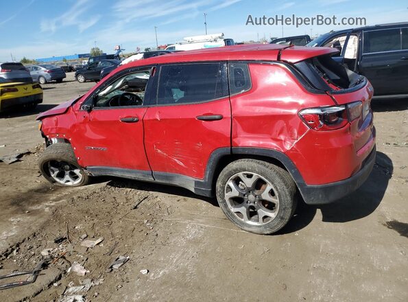 3C4NJCAB7LT247883 2020 JEEP COMPASS Red Rear left