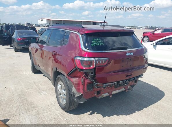 3C4NJCAB8LT243082 2020 JEEP COMPASS Red Vista frontal