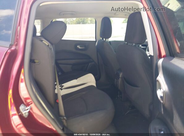 3C4NJCAB8LT243082 2020 JEEP COMPASS Red Vista de la etiqueta del VIN