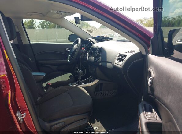 3C4NJCAB8LT243082 2020 JEEP COMPASS Red Vista interior delantera