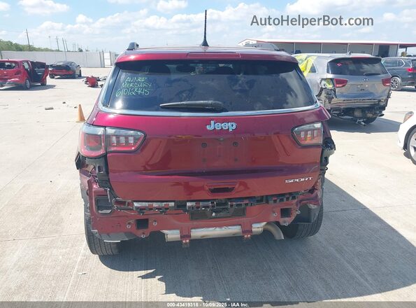 3C4NJCAB8LT243082 2020 JEEP COMPASS Red 