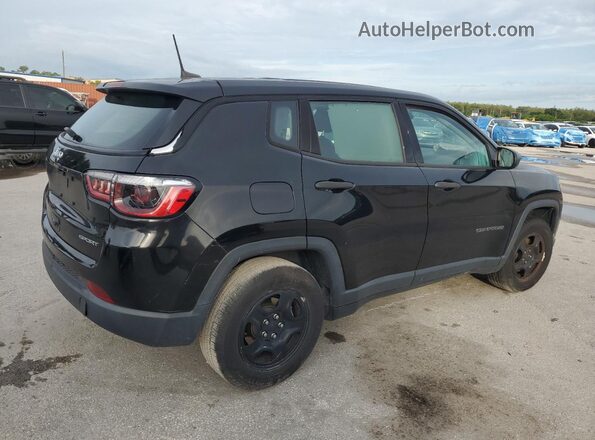 3C4NJCAB9LT253104 2020 JEEP COMPASS Black Задня права чверть