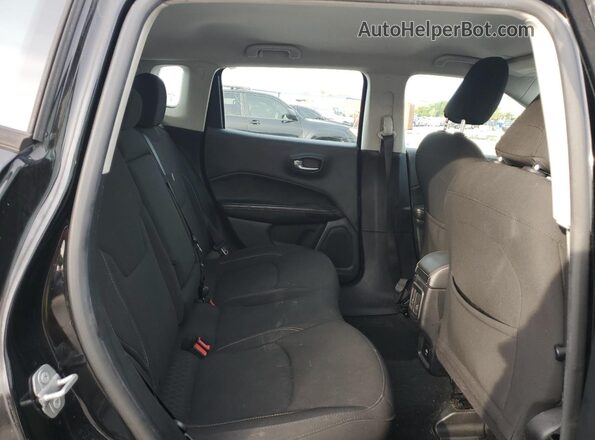 3C4NJCAB9LT253104 2020 JEEP COMPASS Black Вид задньої частини салону