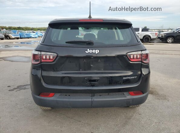 3C4NJCAB9LT253104 2020 JEEP COMPASS Black Вид ззаду