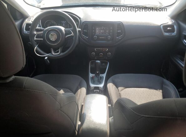 3C4NJCABXHT668391 2017 JEEP COMPASS Gray Vista del cuadro de instrumentos