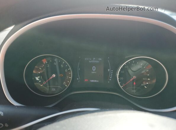 3C4NJCABXHT668391 2017 JEEP COMPASS Gray Vista de los asientos traseros