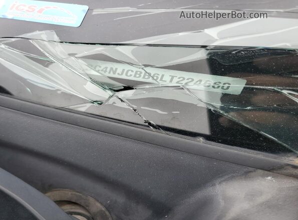 3C4NJCBB6LT224660 2020 JEEP COMPASS Black Вид підкапотного простору