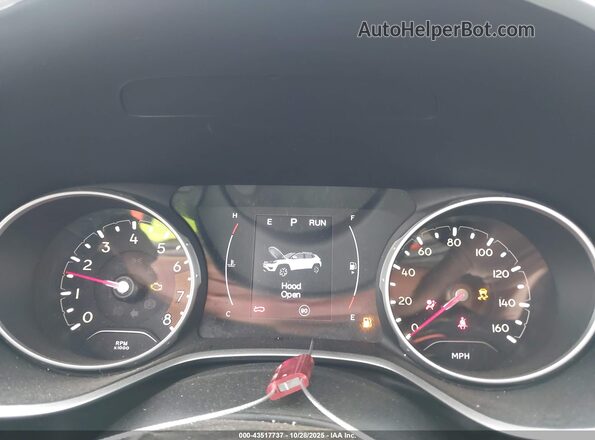 3C4NJCBB9JT408343 2018 JEEP COMPASS Red უკანა სავარძლების ხედი