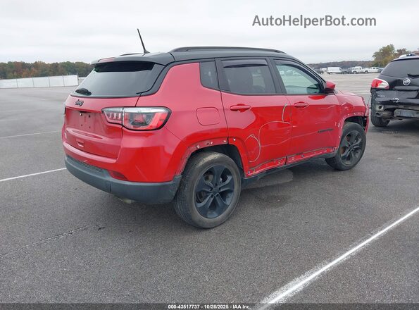3C4NJCBB9JT408343 2018 JEEP COMPASS Red უკანა მარჯვენა