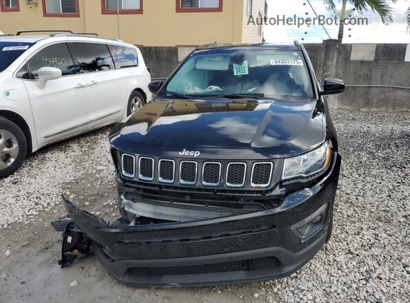 3C4NJCBB9LT135908 2020 JEEP COMPASS Black Widok z przodu