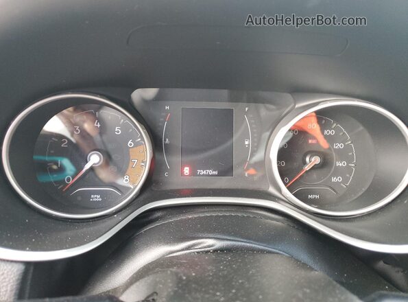 3C4NJCBB9LT135908 2020 JEEP COMPASS Black Widok zestawu wskaźników