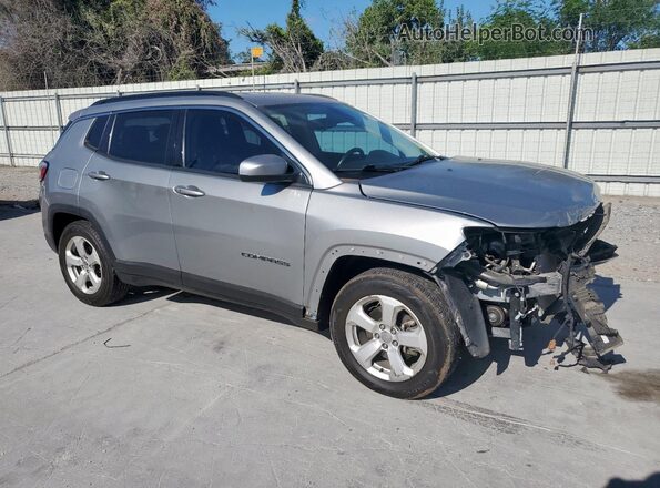 3C4NJCBB9LT230033 2020 JEEP COMPASS Серебряный Передняя правая четверть