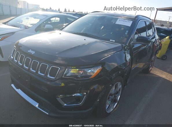 3C4NJCCB7LT191862 2020 JEEP COMPASS Черный Передняя левая четверть