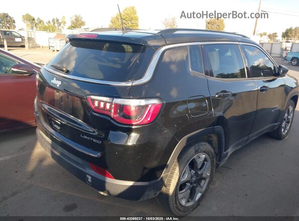 3C4NJCCB7LT191862 2020 JEEP COMPASS Черный Задняя правая четверть