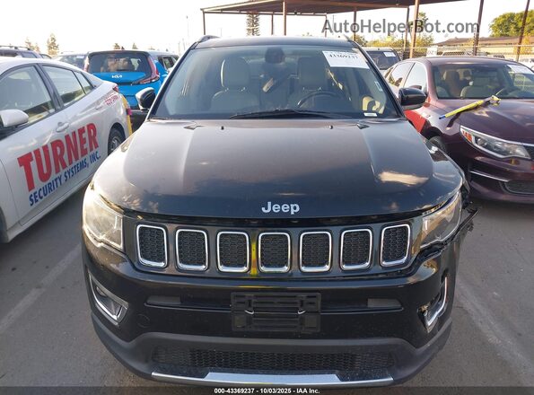 3C4NJCCB7LT191862 2020 JEEP COMPASS Черный Вид сзади