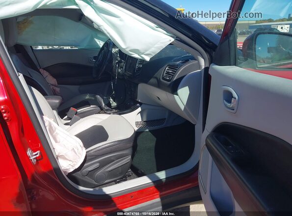 3C4NJCCBXLT162680 2020 JEEP COMPASS Red Vista interior delantera