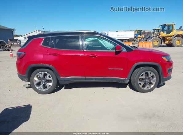 3C4NJCCBXLT162680 2020 JEEP COMPASS Red Vista interior trasera