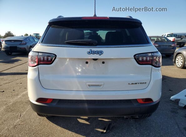 3C4NJCCBXLT248362 2020 JEEP COMPASS White უკანა ხედი