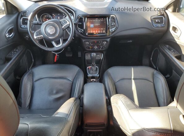 3C4NJCCBXLT248362 2020 JEEP COMPASS White წინა პანელის ხედი