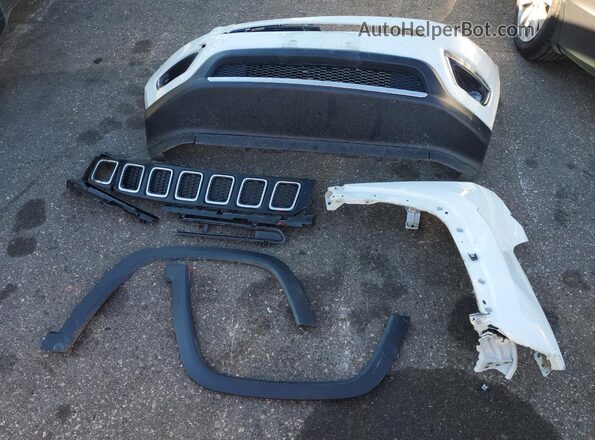 3C4NJCCBXLT248362 2020 JEEP COMPASS White VIN კოდის სტიკერის ხედი