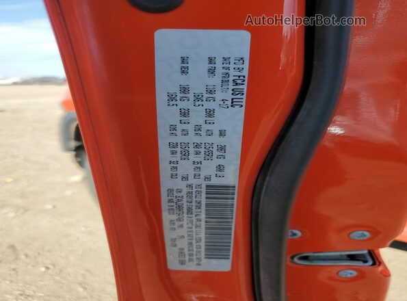 3C4NJDAB0HT647460 2017 JEEP COMPASS Orange Vista interior de 360 grados