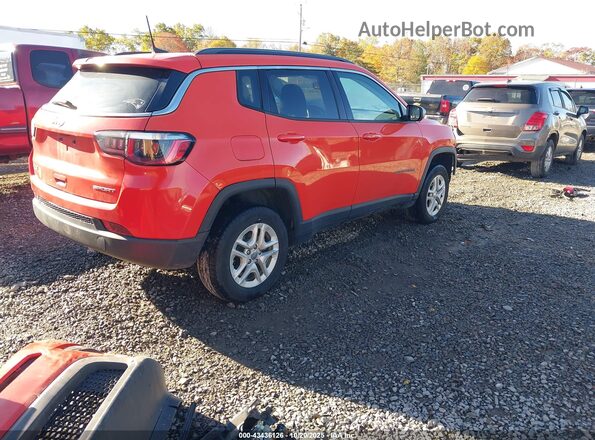 3C4NJDAB4LT157936 2020 JEEP COMPASS Orange Задня права чверть