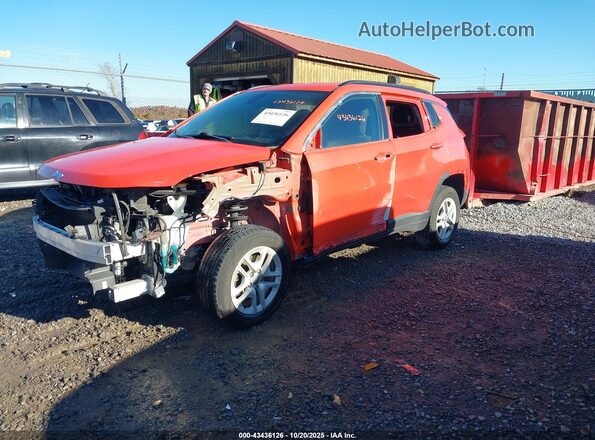 3C4NJDAB4LT157936 2020 JEEP COMPASS Orange Передня ліва чверть