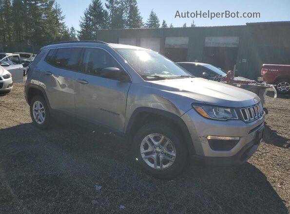 3C4NJDAB5LT107045 2020 JEEP COMPASS Silver Передня права чверть