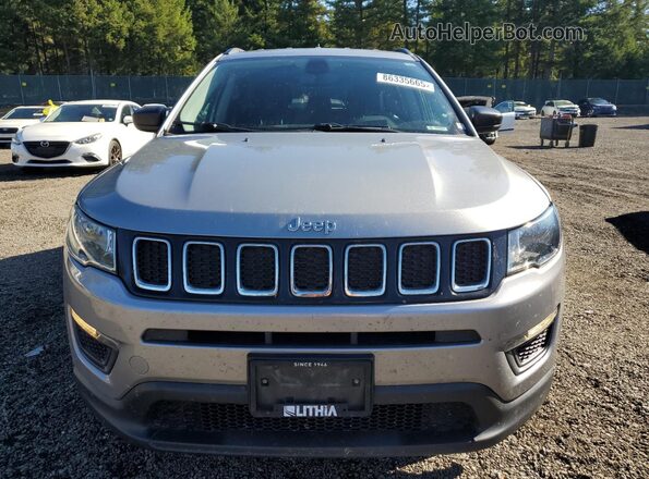 3C4NJDAB5LT107045 2020 JEEP COMPASS Silver Вид спереду