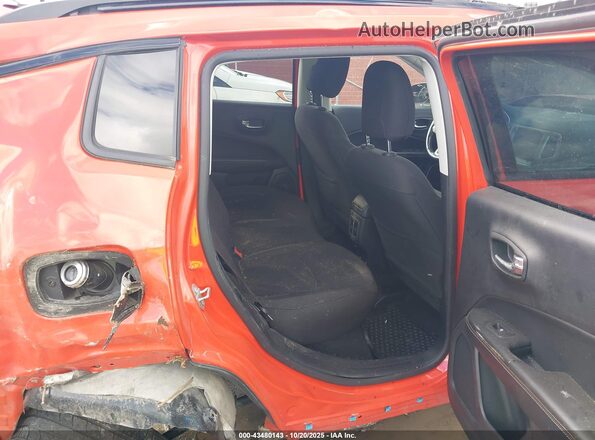 3C4NJDAB5LT242848 2020 JEEP COMPASS Orange VIN sticker view