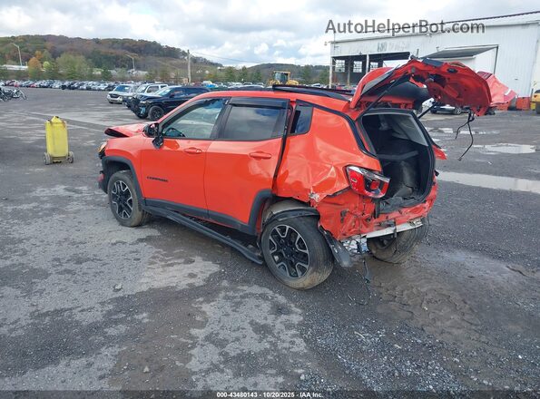 3C4NJDAB5LT242848 2020 JEEP COMPASS Orange Rear left