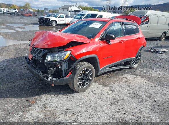 3C4NJDAB5LT242848 2020 JEEP COMPASS Orange Front left